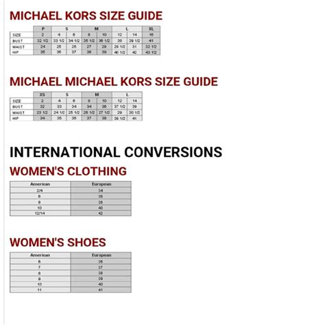 michael kors fitness|michael kors sneakers size chart.